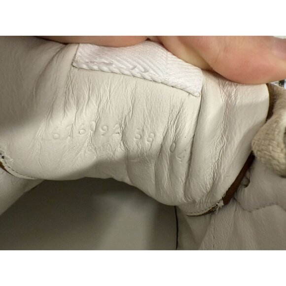 Gucci GG Supreme Beige & Brown Sneakers Made In Italy - Picture 6 of 11
